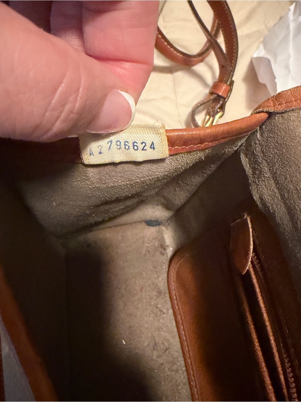 Dooney & Bourke White and Tan Leather Crossbody and Shoulder Bags - Picture 9 of 9